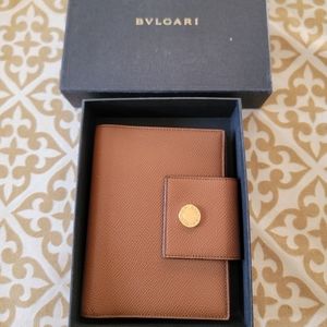 New with Original Box Bvlgari Wallet Planner Organizer